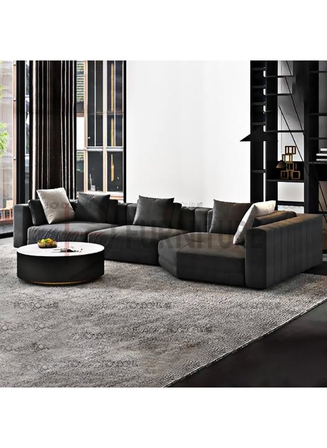 DIVINE FURNITURE Grena L Shape Corner Sectional Sofa 