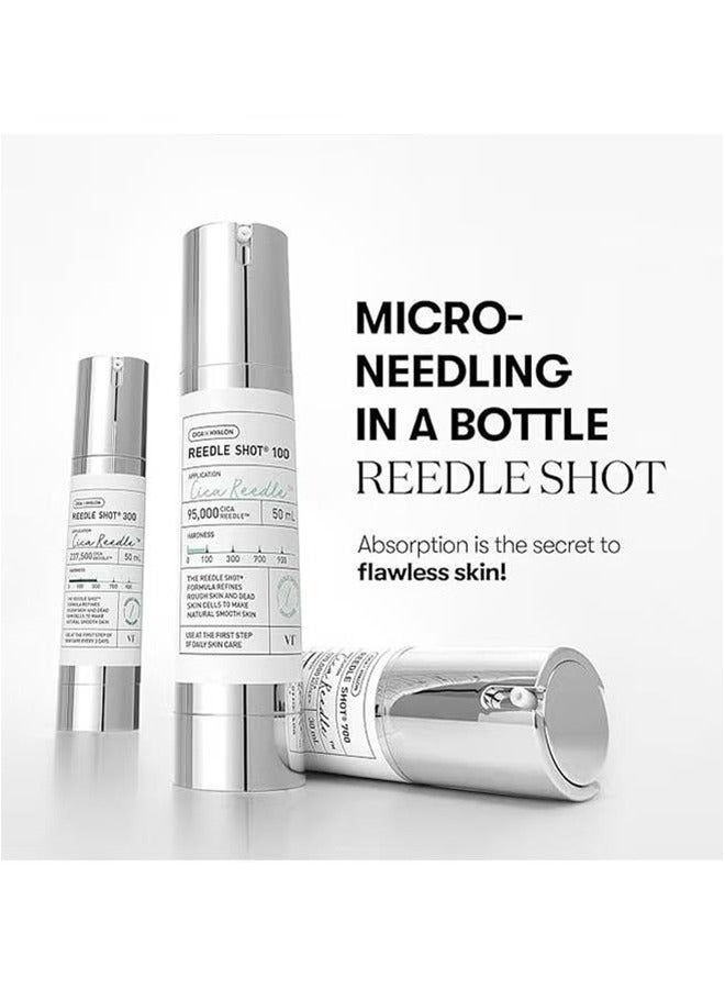 VT Reedle Shot 100 Essence, Daily Face Essence for Soft Skin, Centella Complex, Hyaluronic Acid, Green Propolis Extract for All Skin Types 50ml - Image 2