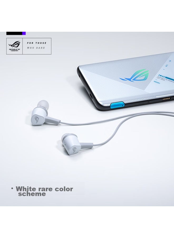 Rog Descends 2 Standard Edition Moonlight White, In-ear Gaming Headphones, Gaming Phone Accessory, Computer Surround 7.1 Sound, Wired Headphones, Delta Action Gaming Headphones - Image 2