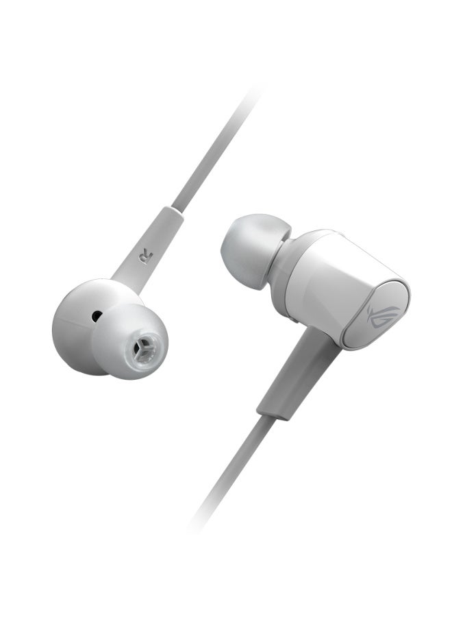 Rog Descends 2 Standard Edition Moonlight White, In-ear Gaming Headphones, Gaming Phone Accessory, Computer Surround 7.1 Sound, Wired Headphones, Delta Action Gaming Headphones - Image 5