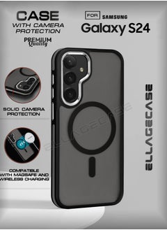 Stylish Case for Samsung Galaxy S24, Solid Camera Protection, Shockproof, Enhanced Protection, Compatible with Magsafe and Wireless Charging - pzsku/ZE33D986070464A3A9501Z/45/_/1730958382/e4c915b7-d56e-4c77-8515-b957cd720166