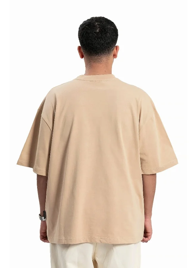 Wecre8 Men's Brown Heart T-shirt