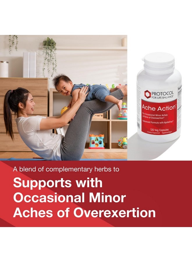 PROTOCOL FOR LIFE BALANCE Ache Action - Joint Supplement for Women & Men - Helps with Joint Ache from Overuse - Joint Support Dietary Supplement - 120 Veg Caps - Image 3