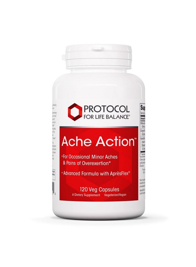 PROTOCOL FOR LIFE BALANCE Ache Action - Joint Supplement for Women & Men - Helps with Joint Ache from Overuse - Joint Support Dietary Supplement - 120 Veg Caps - Image 1