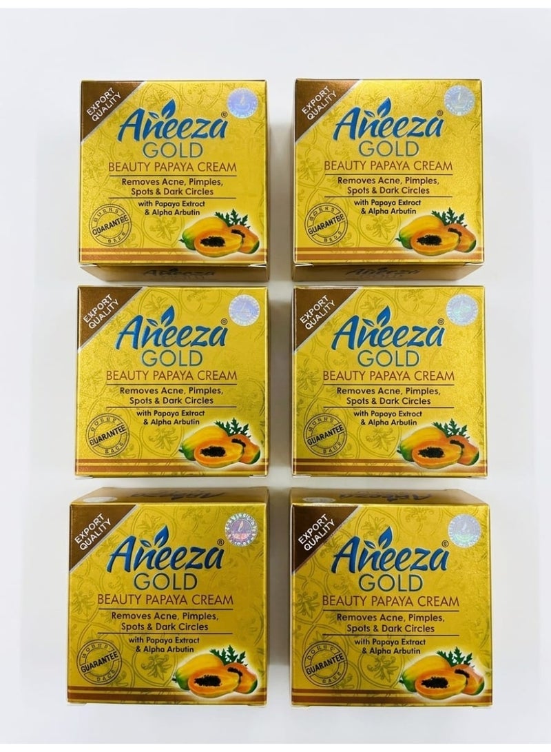 Gold Beauty Cream With Papaya 6pcs