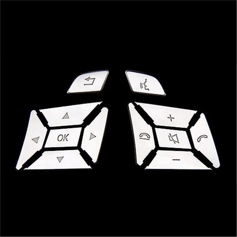 DEMULAX Button Sticker for Mercedes Steering Wheel - Image 3