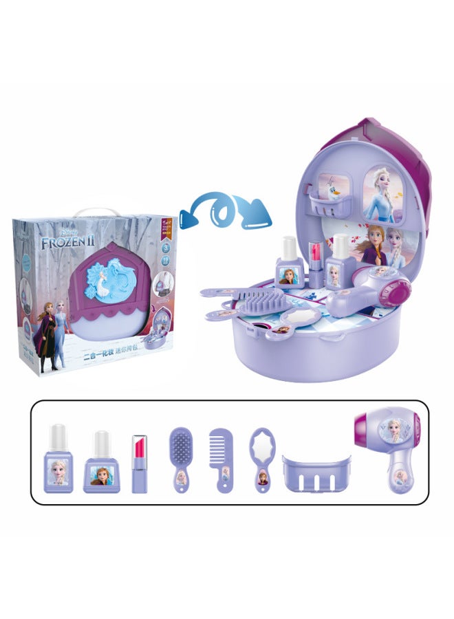 Disney Play House Satchel Handbag Children's Toy Ice Aisha Mickey Minnie Boys And Girls Admissions Gifts-Color:Minnie Kitchenware Tote: D8923A  - Image 3