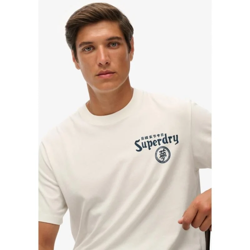 Superdry  Tokyo Narrative Loose T-Shirt for Men | Best Price UAE