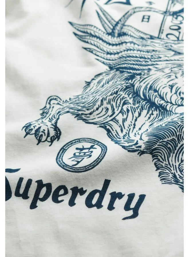 Superdry  Tokyo Narrative Loose T-Shirt for Men | Best Price UAE
