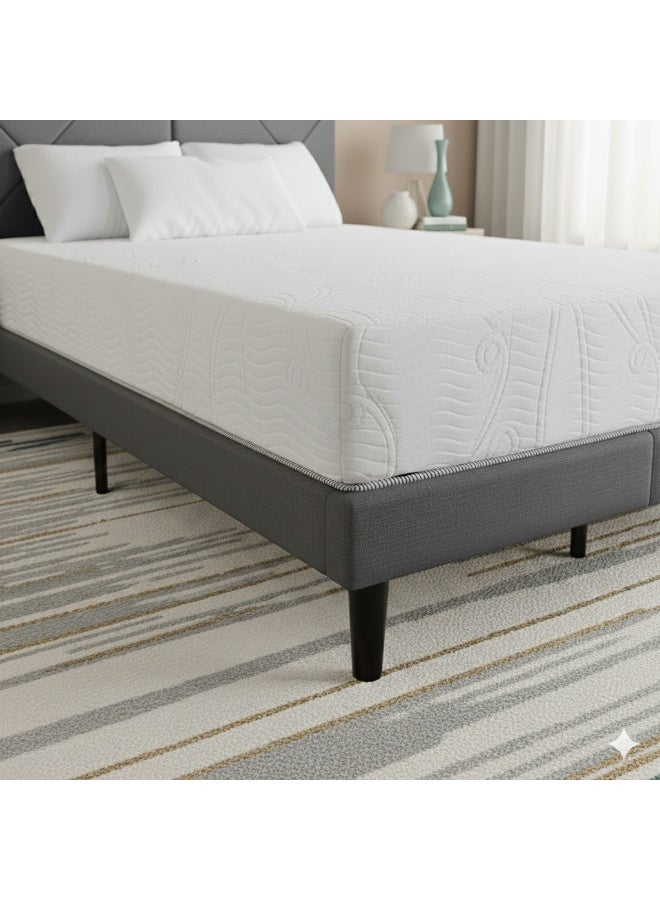 Harmony Home 12-Inch Gel Memory Foam Pocket Spring Mattress – Cooling Comfort, Medium-Firm, W180 × L200 cm (King) - Image 2