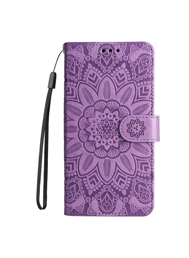 S-TOP Case For Huawei nova 13 Pro Embossed Sunflower Leather Phone Case - Image 2