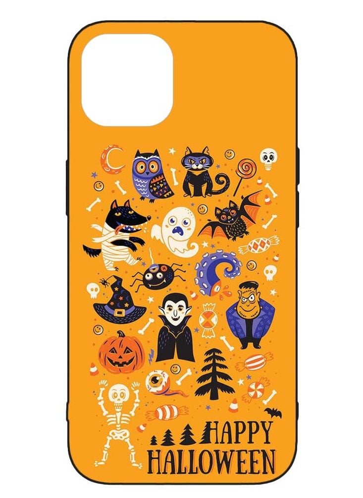 Service Zone - Protective Printed Mobile Covers Witchy Happy Halloween For iPhone 13 - Image 1