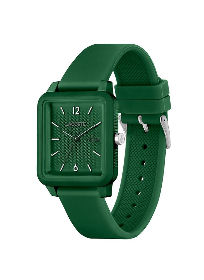LACOSTE - Men Analog Square Shape Silicone Wrist Watch 36 mm - Image 1