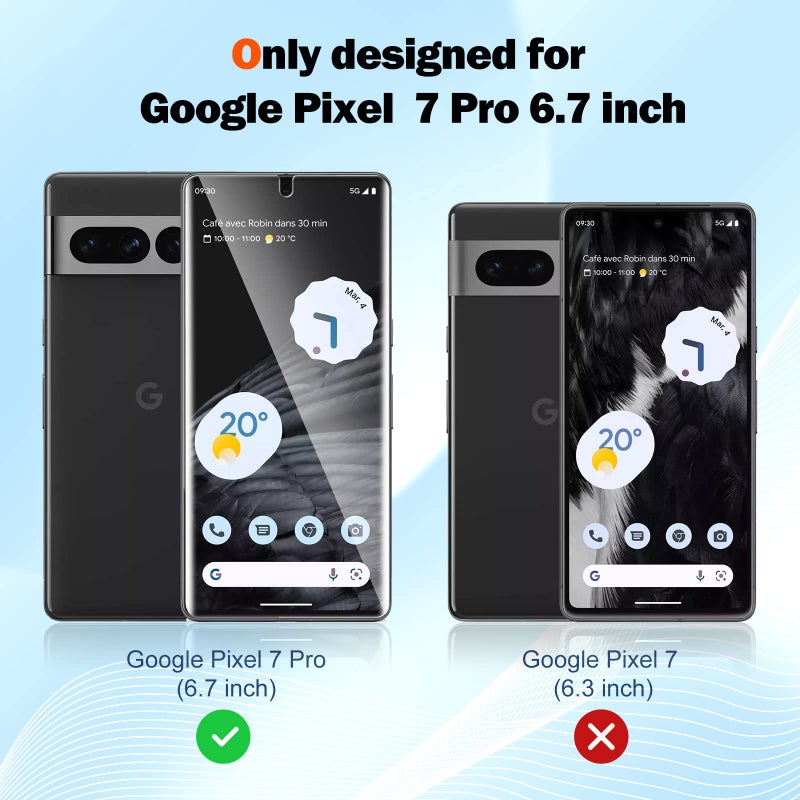 ال كي حزمة LK 3 لواقي شاشة Google Pixel 7 Pro TPU - Image 3