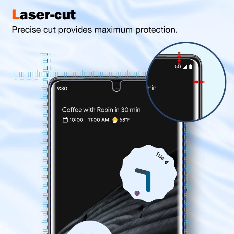 ال كي حزمة LK 3 لواقي شاشة Google Pixel 7 Pro TPU - Image 2
