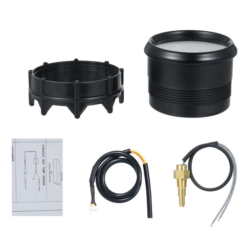 Black LED Digital Coolant Temperature Meter 20 120C for Car Truck SUV - Image 2