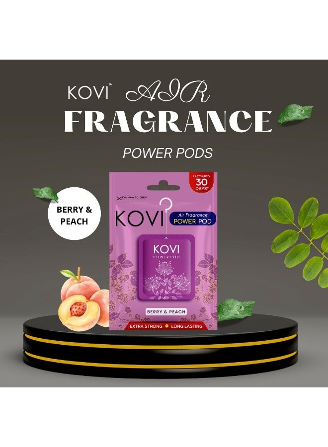 كوفي معطر جو قوي للحمام والسيارة برائحة التوت والخوخ 10 جرام - Image 3