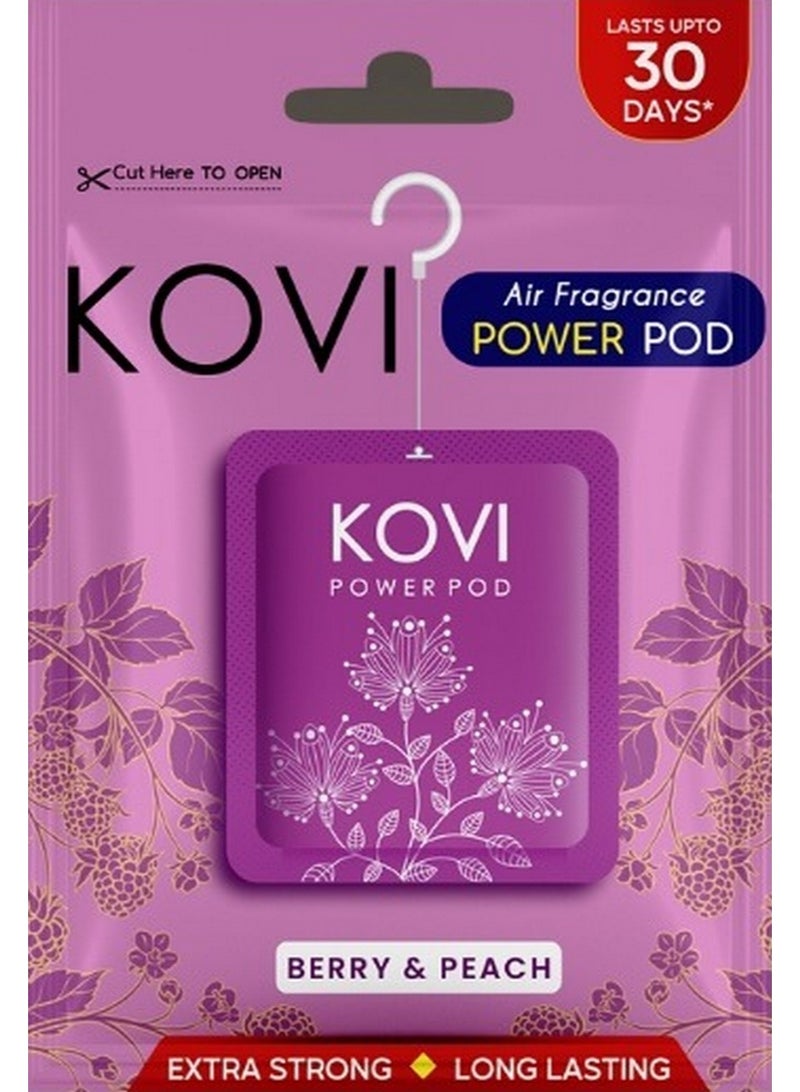 كوفي معطر جو قوي للحمام والسيارة برائحة التوت والخوخ 10 جرام - Image 1