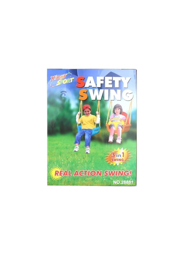 KINGSPORT Plastic 3-In-1 Swing Set for Kids - Image 2