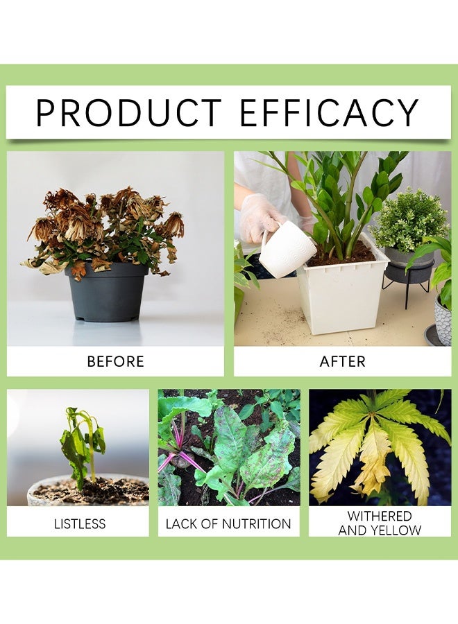 MOONSPRY 18 Pieces Plant Grows Fertilizer Sticks, Household Flower Fertilizer, Plant Growth Food Spikes For Indoor Outdoor, Growth Plant Food Sticks Continuous Feeding For all Flowering And Foliage Houseplants - Image 2
