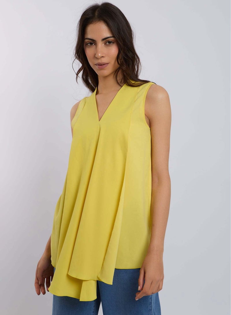 DALYDRESS Fancy Back Jersey Sleeveless Top - Image 1