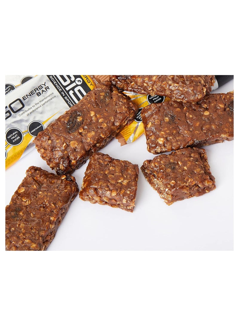 Science in Sport GO Energy Bar Chocolate Fudge, contributes to the maintenance of endurance performance - Trusted quality since 1992,Natural Flavours Vegetarian - Chocolate Fudge  - Image 3