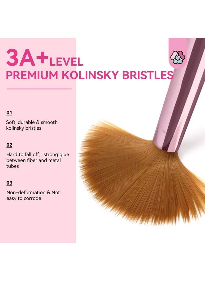 Saviland 5Pcs Acrylic Nail Brush Set - Size 4/8/10/14/16 Professional Acrylic Nail Brush For Acrylic Application Acrylic Nails Extension & Carving For Nail Salon Home Diy  - Image 2