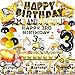 BEOXAGAR 90 Pcs Dump Truck Party Decorations for Boys Baby Construction 3rd Birthday Party SuppliesConstruction 3rd for Boys Construction Birthday Party Supplies for 3 Year Old Boy - Image 3