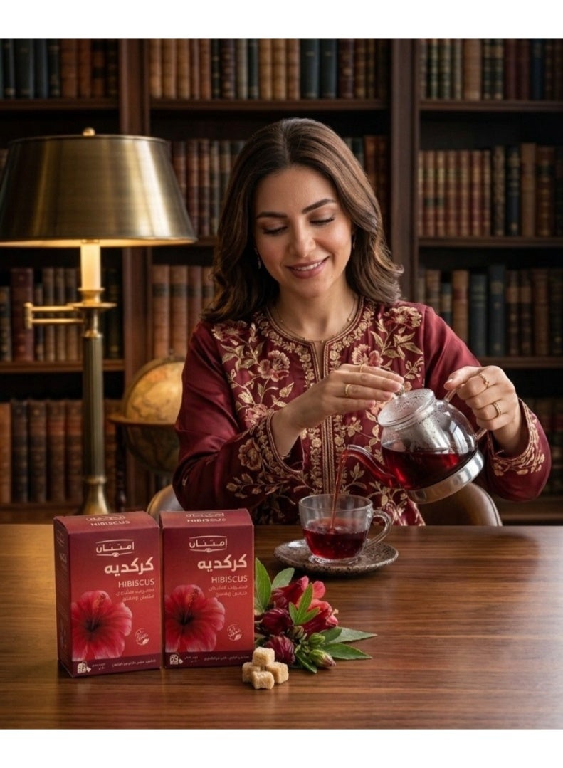 Imtenan Hibiscus Drink, 16 filters, 3 pieces - Image 5