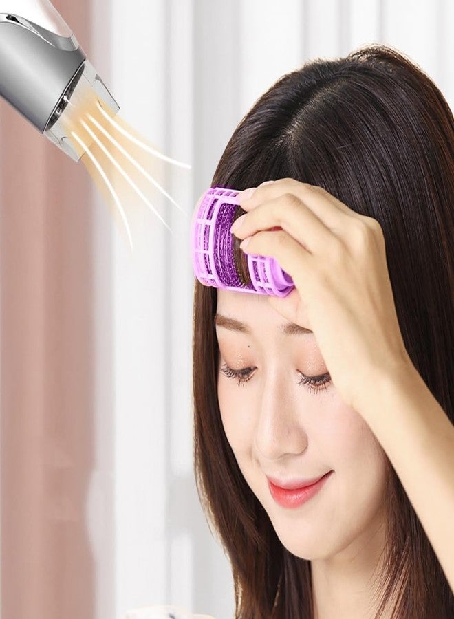 Beaupretty 20 Pcs Self Grip Plastic Hair Rollers - No Heat Curlers for Voluminous Hairstyles - Image 5