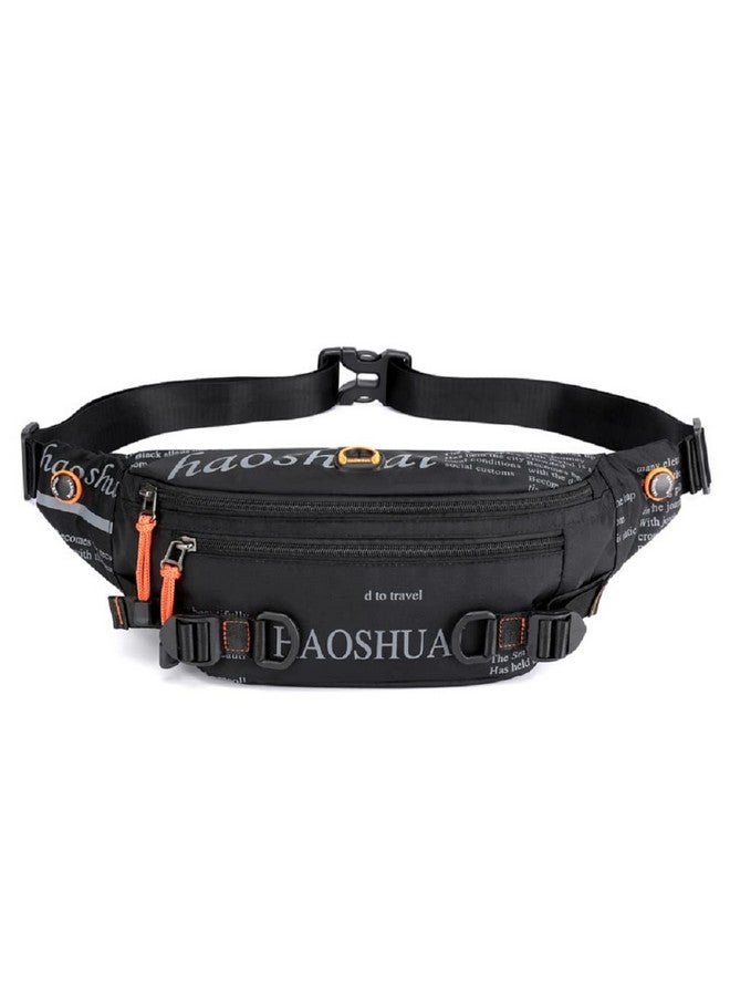 GUSTAVE® Waist Bag for Men Women, Waterproof Chest Bag Stylish Fanny Pouch Bag Sport Belt Bag for Travel Running Outdoor Sports Cycling - Image 1