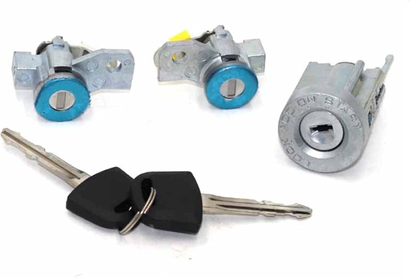 DEMULAX Vehicle Lock Cylinder Key Set for Holden and Isuzu - Image 1