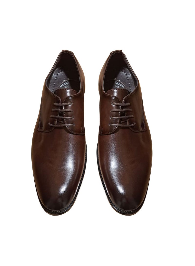 Mens Formal Shoes Dark Brown - Image 1