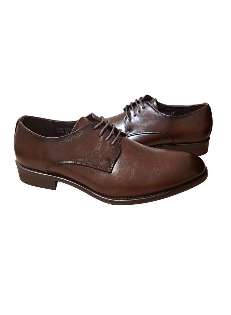 Mens Formal Shoes Dark Brown - Image 4