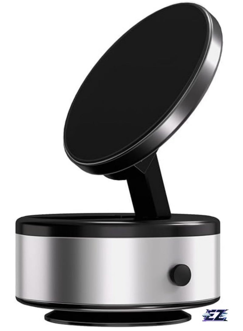 ELTRAZONE "Enhanced Car Interior Mount Mobile Phone Holder – Magnetic Suction Cup with 360° Rotation, Universal Bracket for Dashboard, Glass, and Smooth Surfaces" - Image 1