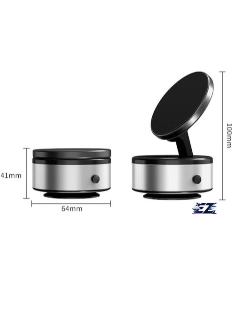 ELTRAZONE "Enhanced Car Interior Mount Mobile Phone Holder – Magnetic Suction Cup with 360° Rotation, Universal Bracket for Dashboard, Glass, and Smooth Surfaces" - Image 2