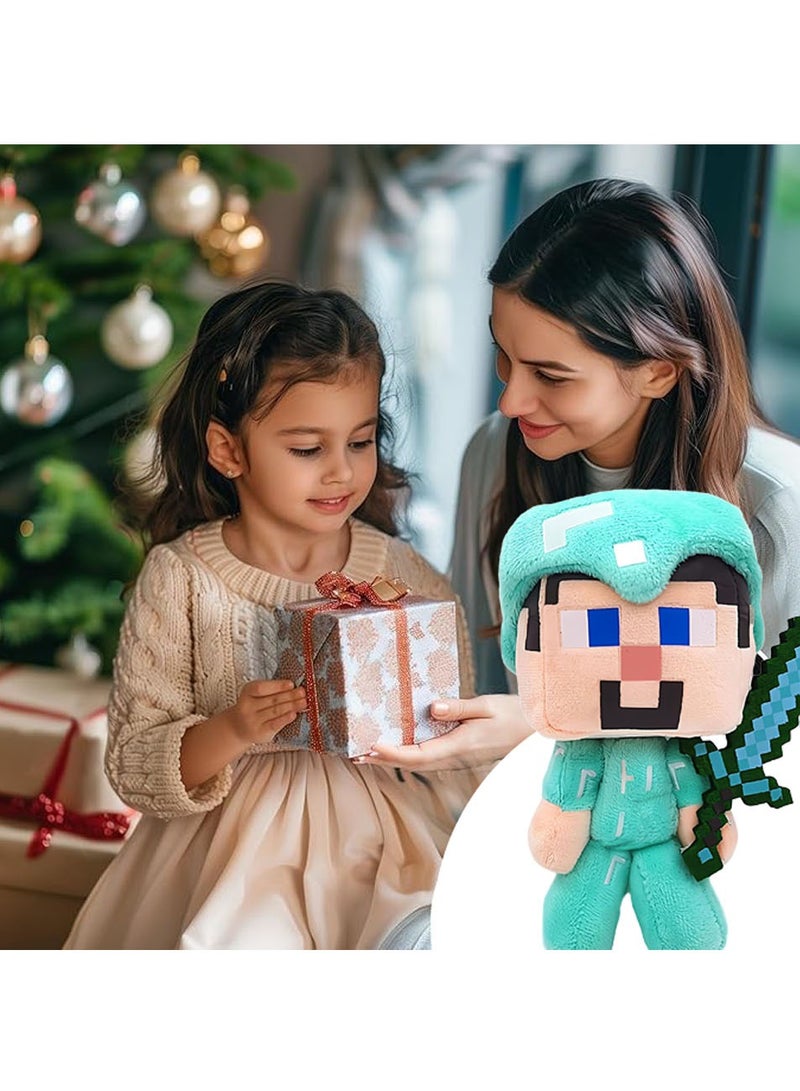 Steve Creeper Plus Plush Toy, Plush Game Stuffed Toys, Birthday Gifts for Children and Fans - Image 3