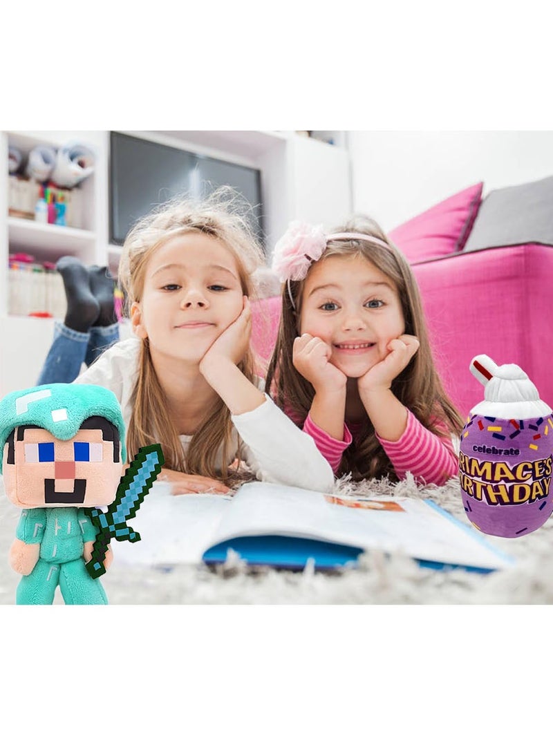 Steve Creeper Plus Plush Toy, Plush Game Stuffed Toys, Birthday Gifts for Children and Fans - Image 2