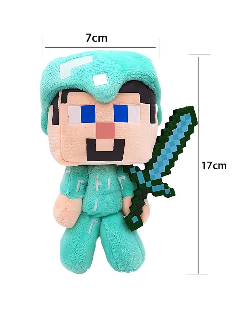 Steve Creeper Plus Plush Toy, Plush Game Stuffed Toys, Birthday Gifts for Children and Fans - Image 4
