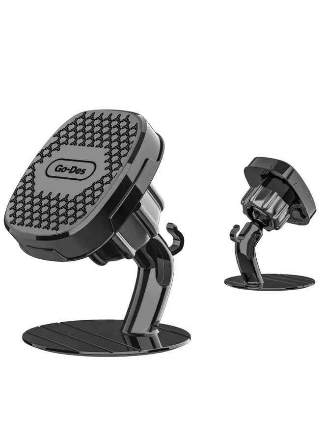 GO-DES GD-HD835 Magnetic Car Holder Black - Image 1