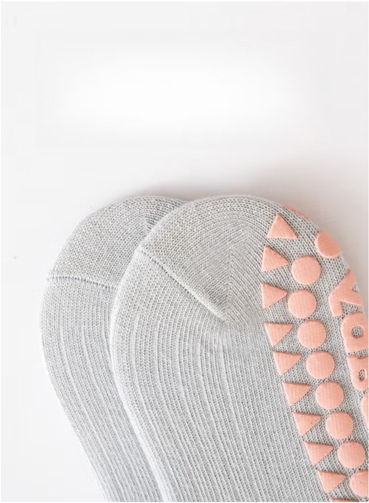 Newborn Anti-slip Glue Loose-top Socks Baby Floor Socks 3 Pairs - Image 3