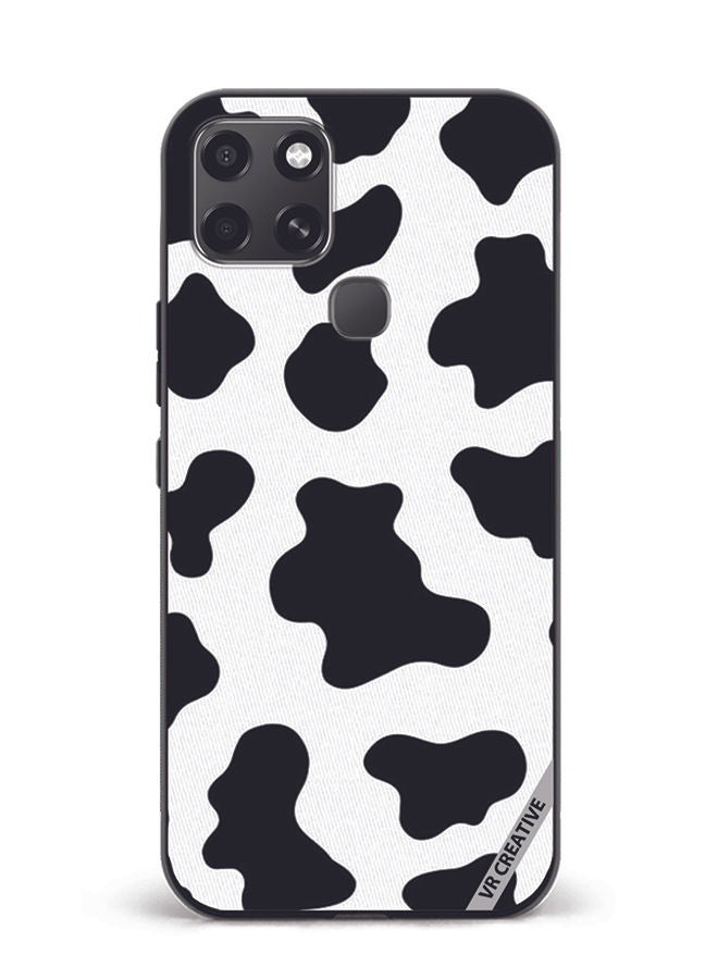 VR CREATIVE Protective Case Cover For Infinix Smart 6 Cow Print Design Multicolour - Image 1