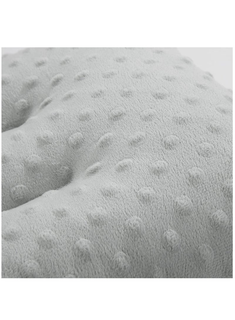 SOLARAE وسادة للأطفال للنوم، 100% قطن 20''X12'' وسادة للأطفال لسرير الأطفال، دور الحضانة والسفر، وسادة ناعمة للأعمار من 2~5 سنوات، قابلة للغسل في الغسالة، عبوة واحدة - Image 5