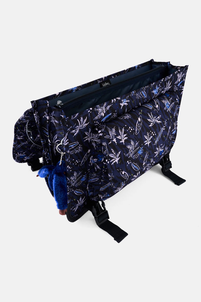 kipling حقيبة ظهر نسائية بشعار العلامة التجارية، متعددة الألوان - Image 3