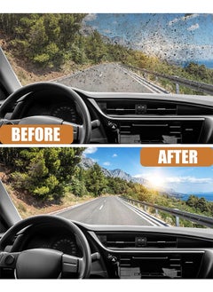 HY 50 Pieces Car Windshield Glass Concentrated Washer Tablets Windshield Washer Fluid Solid Car Effervescent Tablets Glass Solid Wiper Cleaning Tablets for Car Kitchen Window  - Image 3
