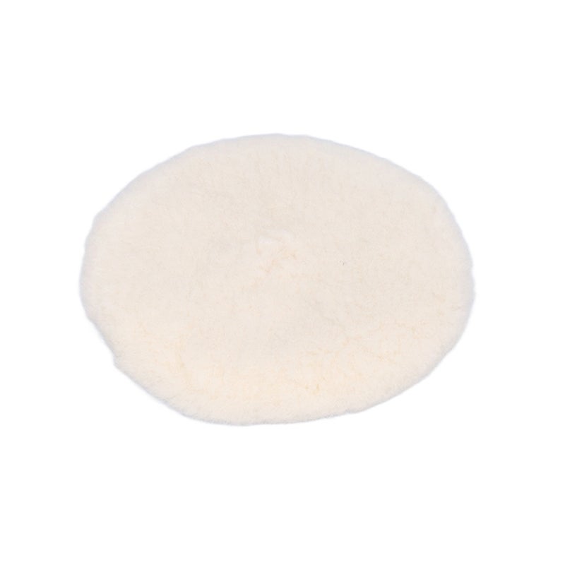 2Pcs Wool Polishing Pads Natural Universal Auto Buffing Pad Car Body Polisher Discs 125mm - Image 2