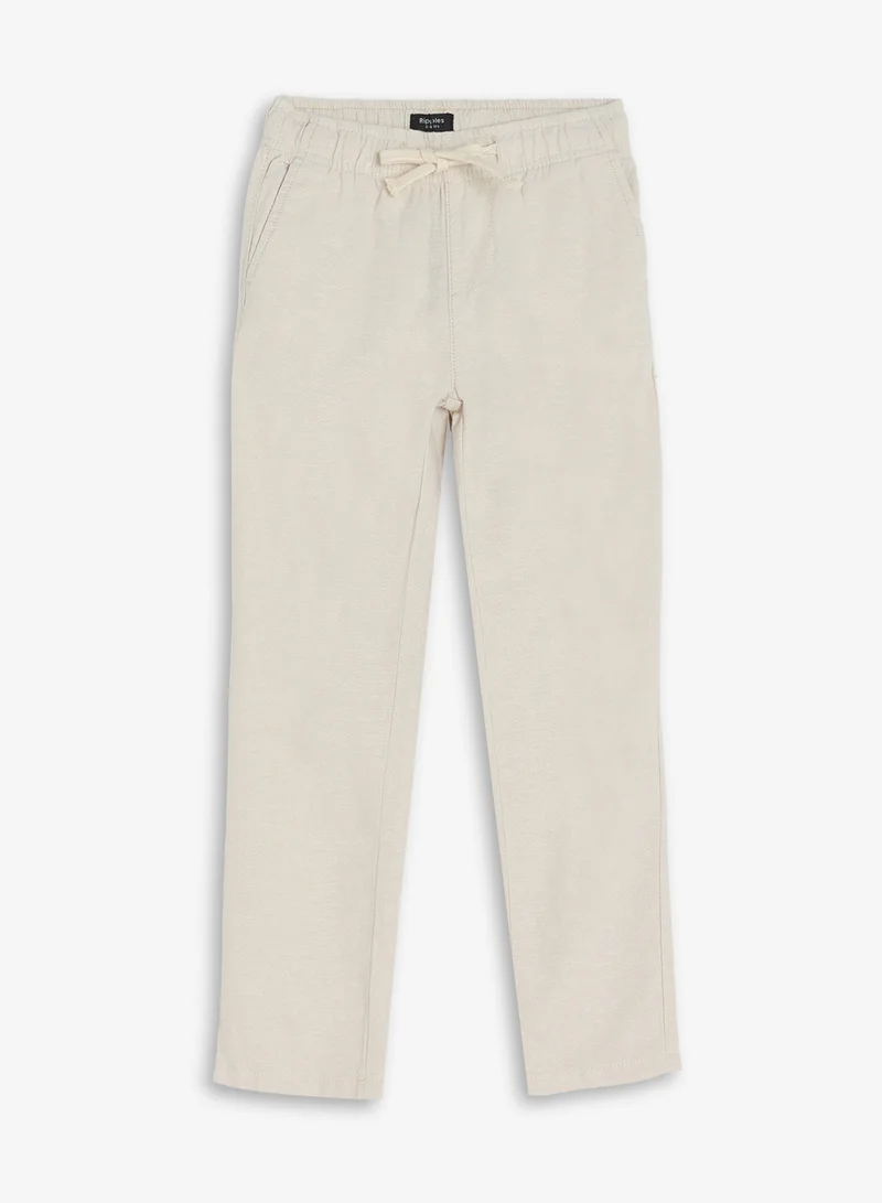 ريبلز مع نمشي Boys Straight Pull-On Pants