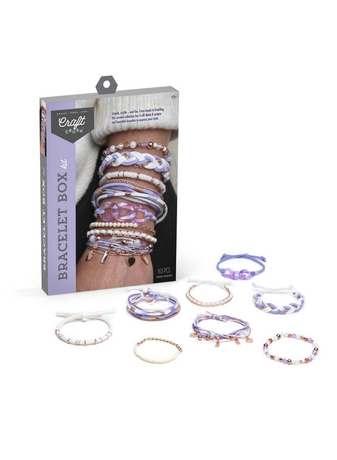 PlayMonster Craft Crush Bracelet Making Kit - Jewelry Making Supplies, Bracelets for Teens, Makes 8, Ages 13+ - Image 3