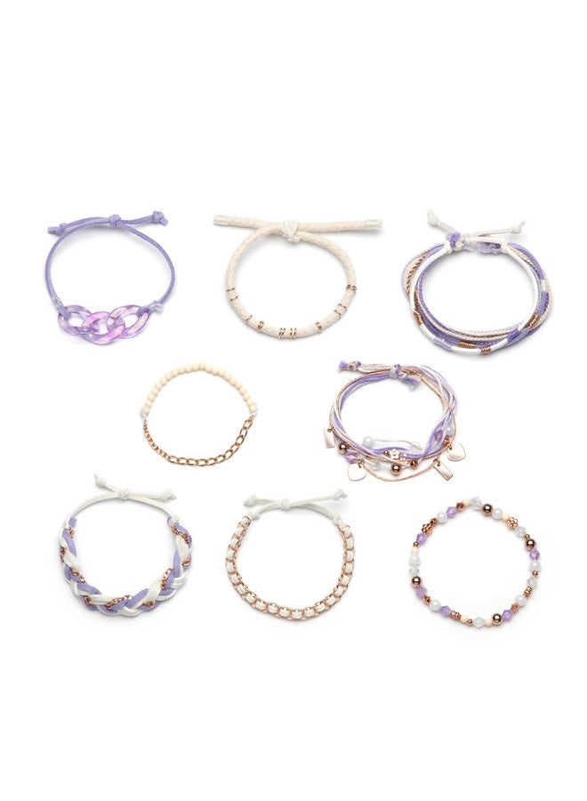 PlayMonster Craft Crush Bracelet Making Kit - Jewelry Making Supplies, Bracelets for Teens, Makes 8, Ages 13+ - Image 5