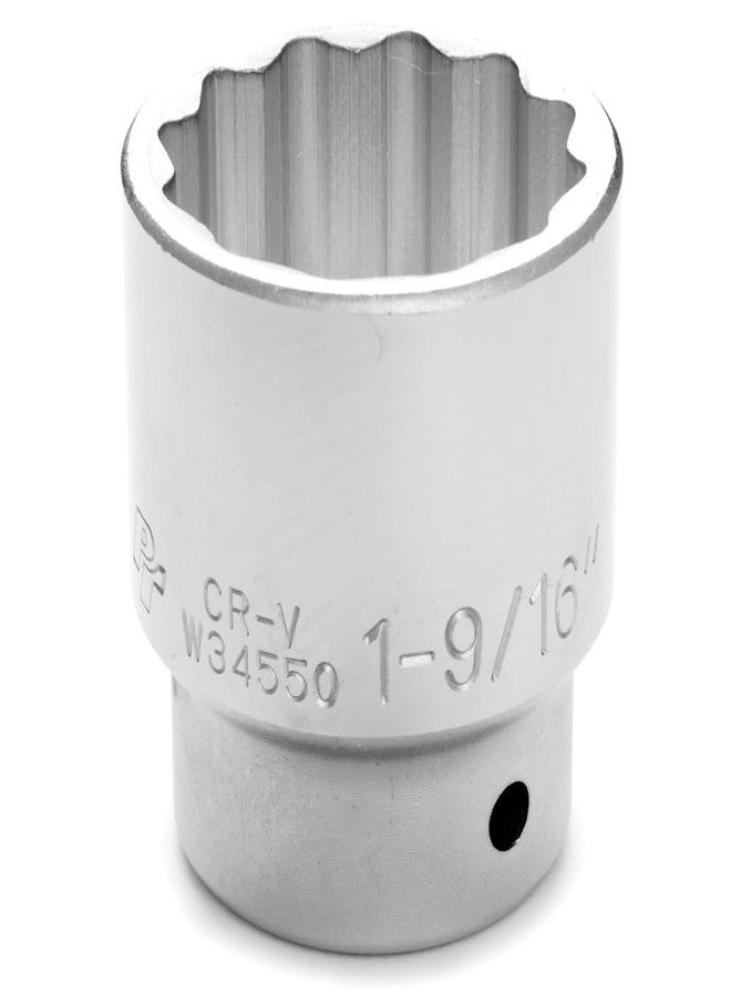 بيرفورمانس تول أداة الأداء W34550، مقبس قياسي SAE ذو 12 نقطة، مقاس 1-9/16 بوصة، محرك 3/4 بوصة - Image 3